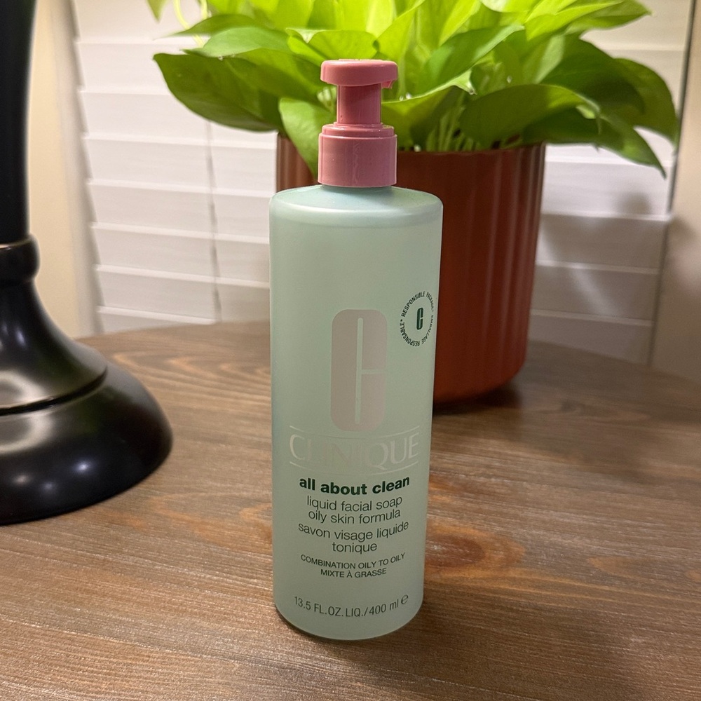 Clinique All About Clean Liquid Facial Soap Oily Skin Formula Combo Oily To Oily